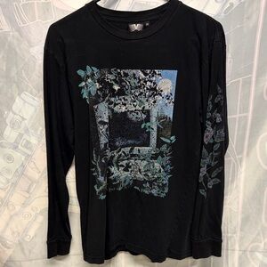 Vapor 95 long sleeve floppy disk arms desktop computer graphic tee